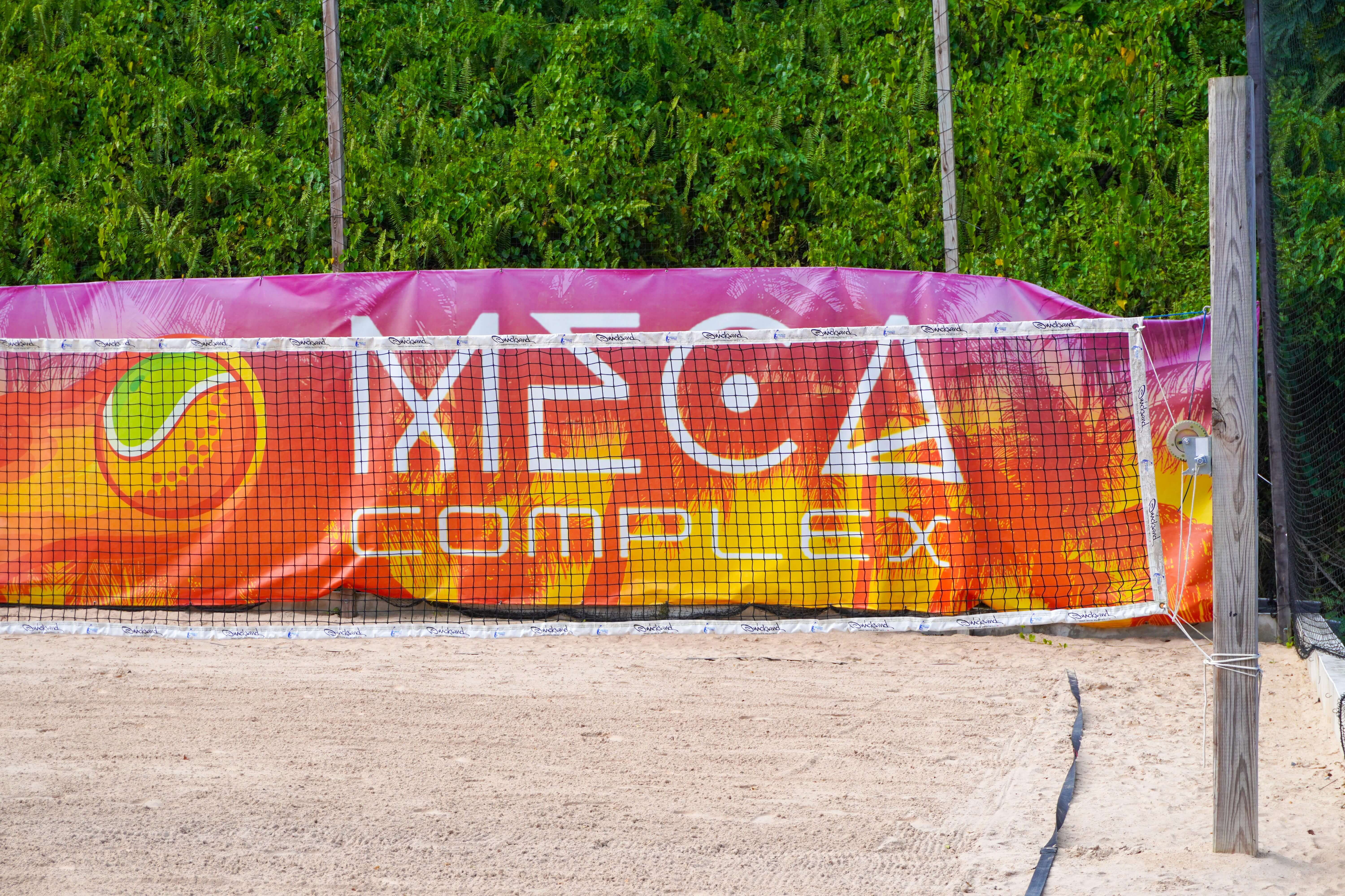 Signboard Meca MECA Complex — Beach Tennis in Puerto Rico